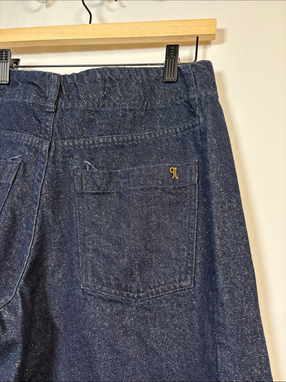 PILCRO ANTHROPOLOGIE The Adi Sparkle Flare Wide Leg Jeans size 28 - Picture 6 of 8